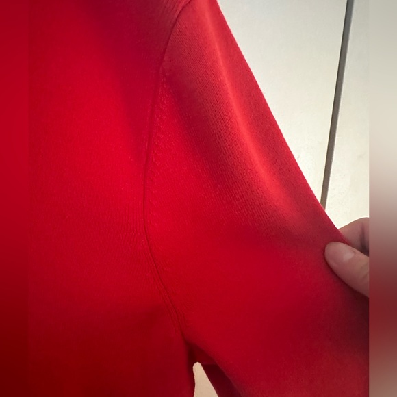 Anne Klein Turtleneck Short Sleeve Bouse - Picture 4 of 4